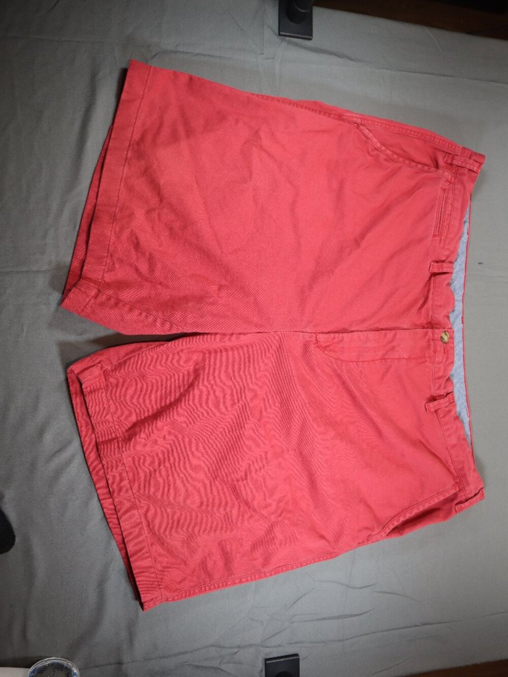 Polo Ralph Lauren Mens Sz 44T Classic Fit Big & Tall Chinos Shorts Red Golf